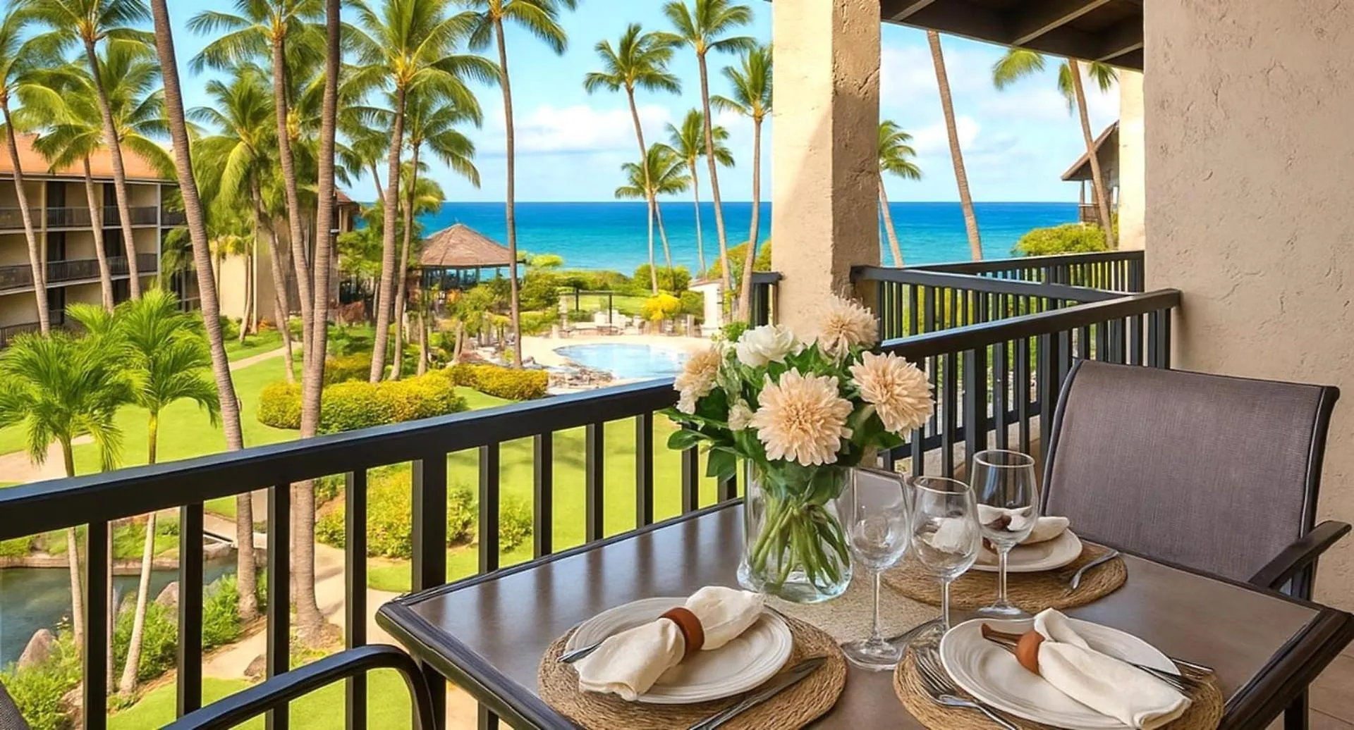 Kbm Resorts Free Car Papakea Pkc-404 Large Bath Oceanview Fully Air Conditioned Kapalua Διαμέρισμα